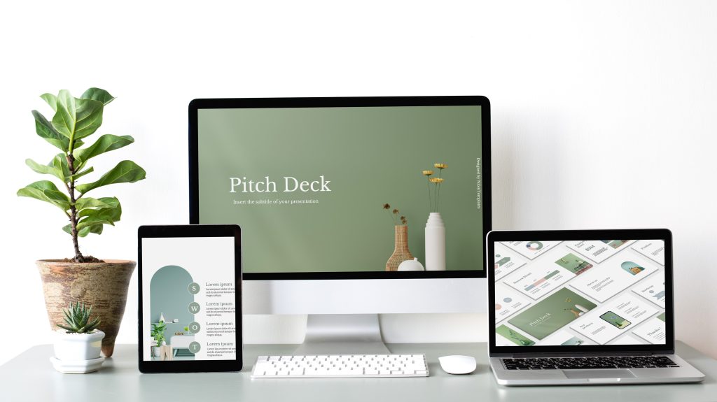 Marketing presentation template
