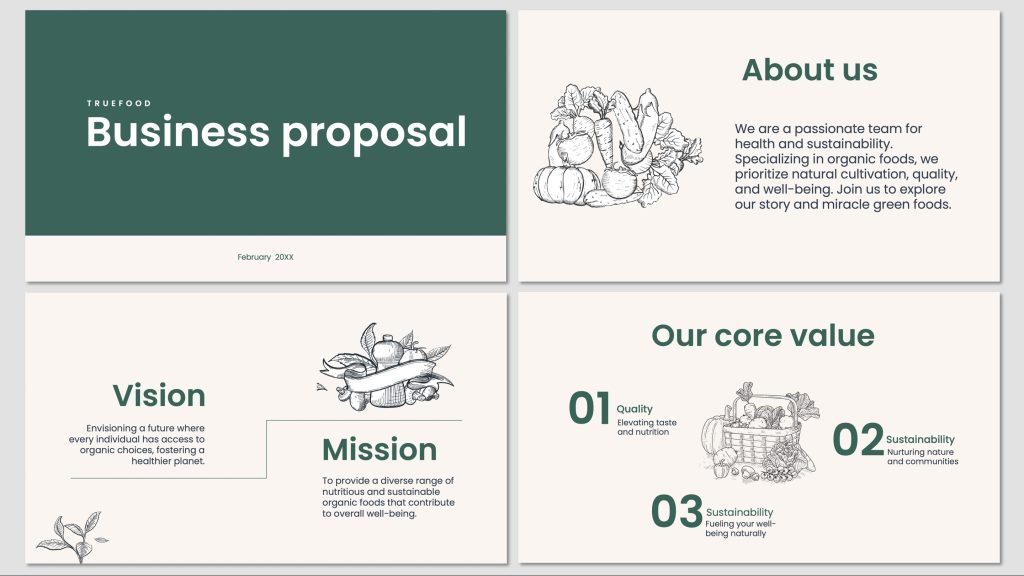 Business proposal template