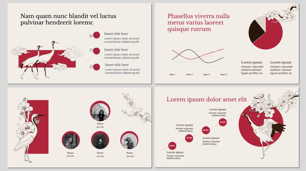 Clean Presentation templates