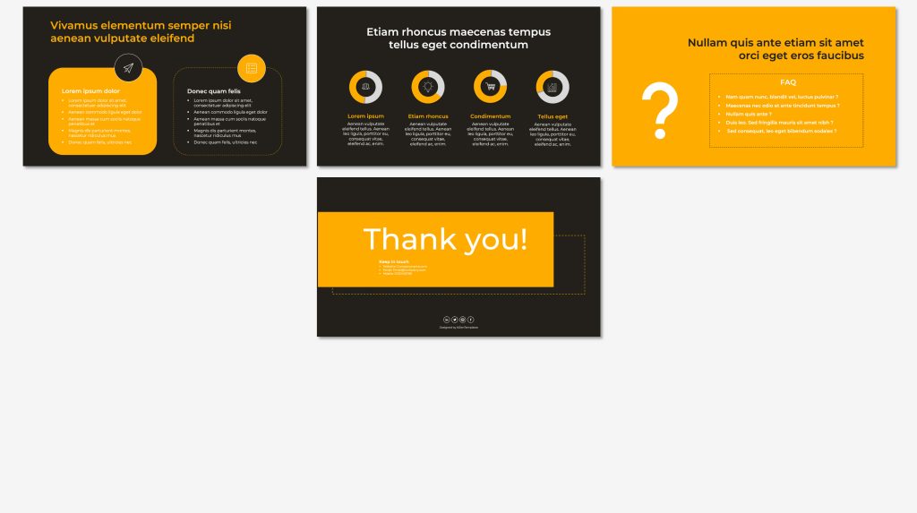 Pitch deck presentation