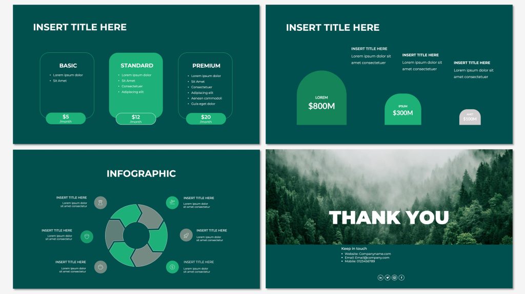 Presentation template 5
