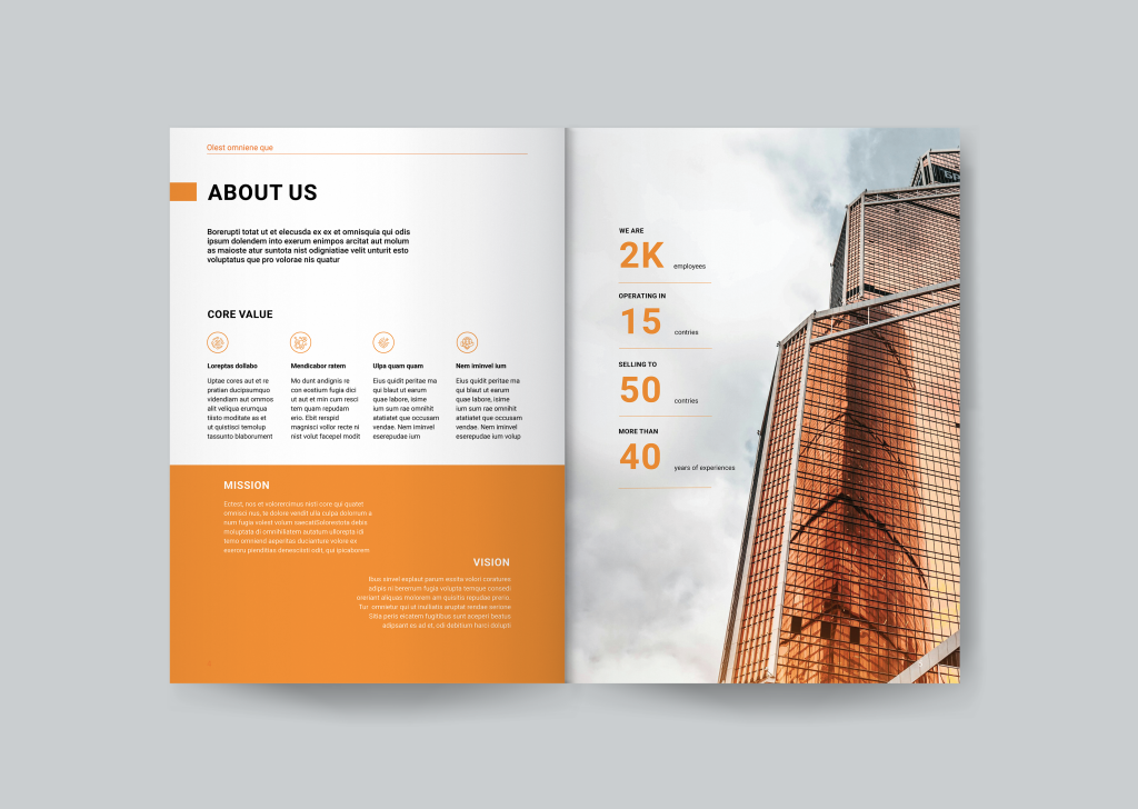 Annual report template