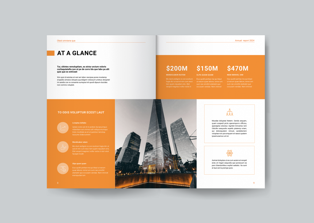 Annual report template