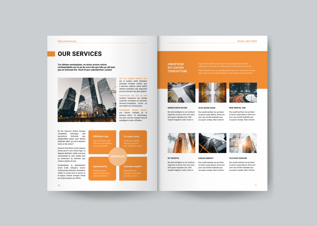 Annual report template