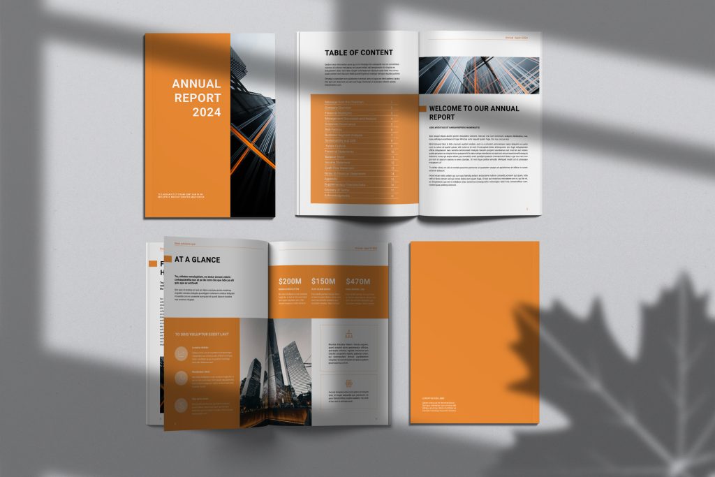 Annual report template