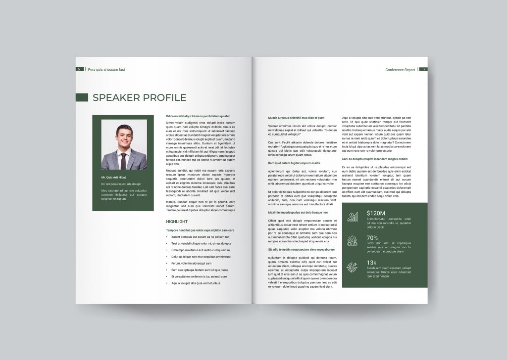 Business Report template